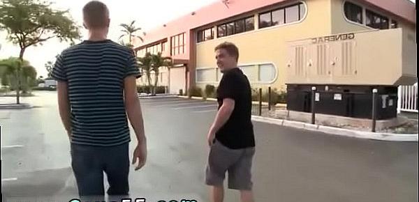  Gay men outdoors barefoot first time Ass At The Gas Station